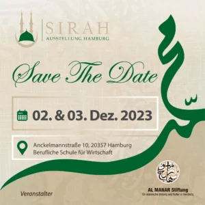Sirah Ausstellung 2023 Save the Date